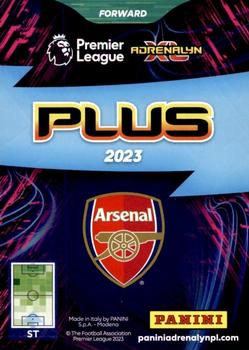 2023 Panini Adrenalyn XL Premier League Plus #2 Gabriel Jesus Back