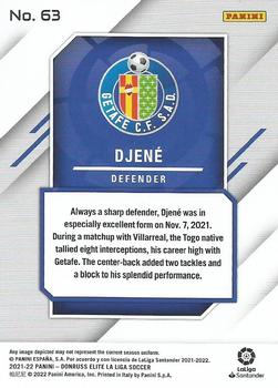 2021-22 Donruss Elite LaLiga Santander #63 Djené Back