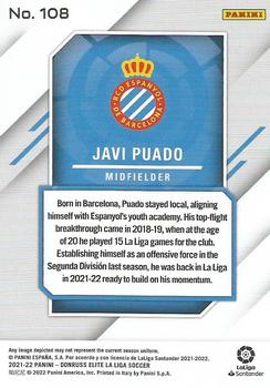 2021-22 Donruss Elite LaLiga Santander #108 Javi Puado Back