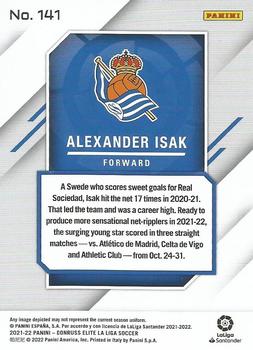 2021-22 Donruss Elite LaLiga Santander #141 Alexander Isak Back