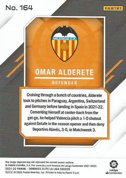 2021-22 Donruss Elite LaLiga Santander #164 Omar Alderete Back