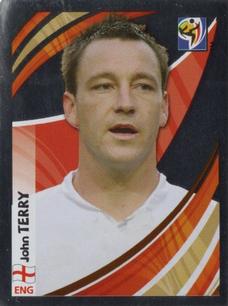 2010 Panini FIFA World Cup Stickers (Black Back) - Tournament Tracker #TT-A John Terry Front