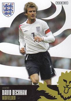 2022 Panini The Best of England #45 David Beckham Front