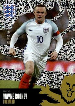 2022 Panini The Best of England - Laser #49 Wayne Rooney Front