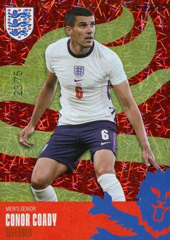 2022 Panini The Best of England - Red Laser #10 Conor Coady Front