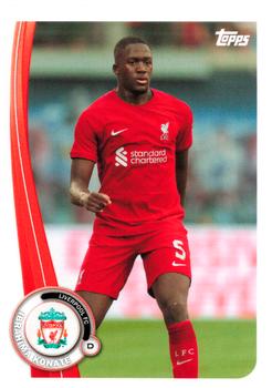 2022-23 Topps Liverpool Fan Set #LI-3 Ibrahima Konaté Front