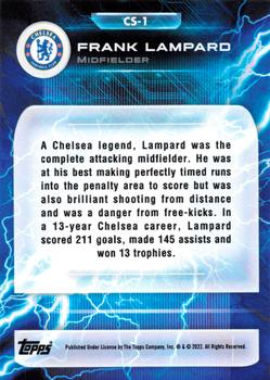 2022-23 Topps Chelsea Fan Set - Super Electric #CS-1 Frank Lampard Back