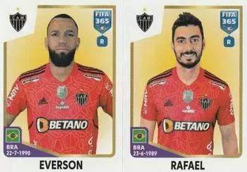 2023 Panini FIFA 365 The Golden World of Football #38 Everson / Rafael Front
