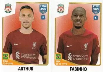 2023 Panini FIFA 365 The Golden World of Football #74 Arthur / Fabinho Front