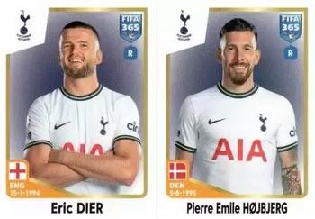 2023 Panini FIFA 365 The Golden World of Football #126 Eric Dier / Pierre-Emile Højbjerg Front