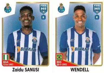 2023 Panini FIFA 365 The Golden World of Football #394 Zaidu Sanusi / Wendell Front