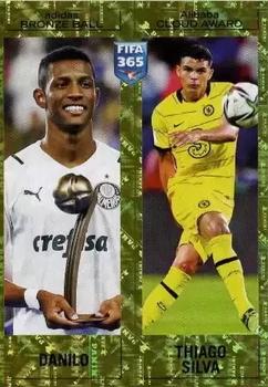2023 Panini FIFA 365 The Golden World of Football #427 Danilo / Thiago Silva Front