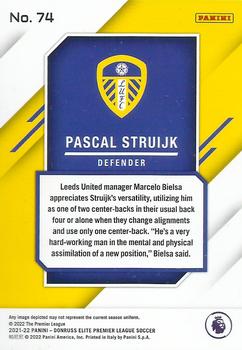 2021-22 Donruss Elite Premier League #74 Pascal Struijk Back