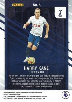 2021-22 Donruss Elite Premier League - Spellbound #5 Harry Kane Back