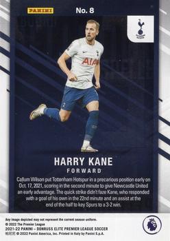 2021-22 Donruss Elite Premier League - Spellbound #8 Harry Kane Back