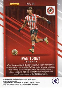 2021-22 Donruss Elite Premier League - Spellbound #18 Ivan Toney Back