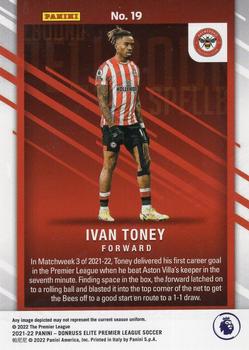 2021-22 Donruss Elite Premier League - Spellbound #19 Ivan Toney Back