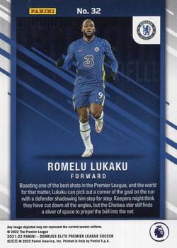 2021-22 Donruss Elite Premier League - Spellbound #32 Romelu Lukaku Back