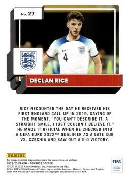 2022-23 Donruss - Silver #27 Declan Rice Back
