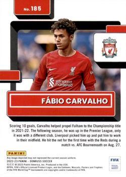 2022-23 Donruss - Silver #185 Fabio Carvalho Back