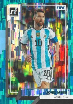 2022-23 Donruss - Teal #10 Lionel Messi Front
