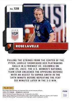 2022-23 Donruss - Teal #128 Rose Lavelle Back