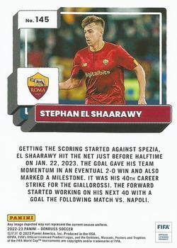 2022-23 Donruss - Teal #145 Stephan El Shaarawy Back