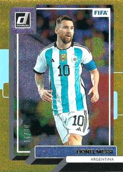 2022-23 Donruss - Gold #10 Lionel Messi Front