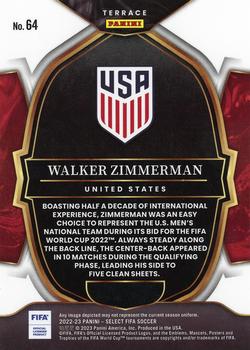 2022-23 Panini Select FIFA #64 Walker Zimmerman Back