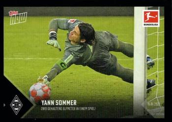 2022-23 Topps Bundesliga Offizielle Sticker #3 Yann Sommer Front