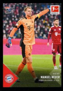 2022-23 Topps Bundesliga Offizielle Sticker #4 Manuel Neuer Front