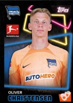 2022-23 Topps Bundesliga Offizielle Sticker #46 Oliver Christensen Front