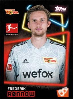 2022-23 Topps Bundesliga Offizielle Sticker #65 Frederik Rønnow Front