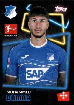 2022-23 Topps Bundesliga Offizielle Sticker #189 Muhammed Damar Front
