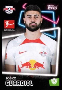 2022-23 Topps Bundesliga Offizielle Sticker #221 Joško Gvardiol Front