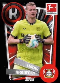 2022-23 Topps Bundesliga Offizielle Sticker #236 Lukas Hradecky Front
