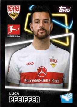 2022-23 Topps Bundesliga Offizielle Sticker #343 Luca Pfeiffer Front