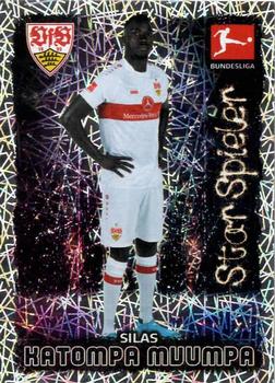 2022-23 Topps Bundesliga Offizielle Sticker #346 Silas Katompa Mvumpa Front