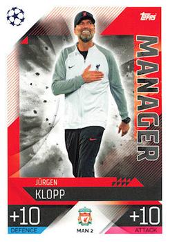 2022-23 Topps Match Attax UEFA Champions League & UEFA Europa League Extra - Manager #MAN 2 Jürgen Klopp Front