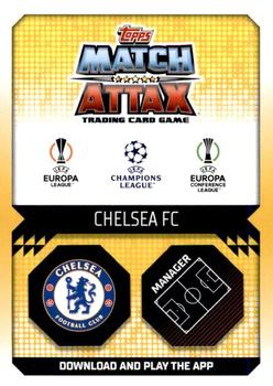 2022-23 Topps Match Attax UEFA Champions League & UEFA Europa League Extra - Manager #MAN 3 Graham Potter Back