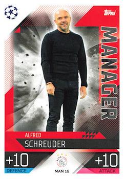 2022-23 Topps Match Attax UEFA Champions League & UEFA Europa League Extra - Manager #MAN 16 Alfred Schreuder Front