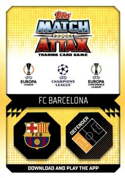 2022-23 Topps Match Attax UEFA Champions League & UEFA Europa League Extra - Man of the Match Heritage #MH 7 Jules Koundé Back