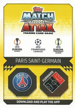 2022-23 Topps Match Attax UEFA Champions League & UEFA Europa League Extra - Out of this World #OUT 10 Neymar Jr Back