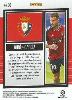 2022-23 Score LaLiga Santander #39 Ruben Garcia Back
