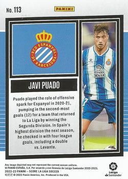 2022-23 Score LaLiga Santander #113 Javi Puado Back