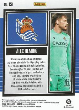 2022-23 Score LaLiga Santander #151 Alex Remiro Back