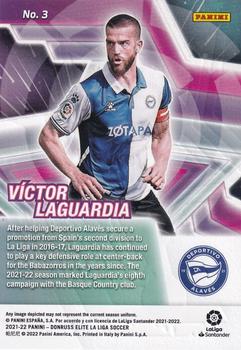 2021-22 Donruss Elite LaLiga Santander - Star Status #3 Victor Laguardia Back