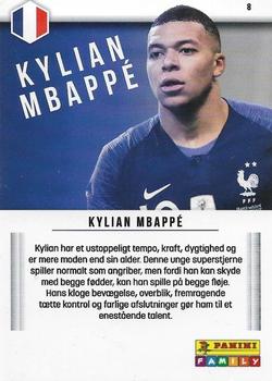 2020 Panini Den Store Fodboldfest (Denmark) #8 Kylian Mbappé Back