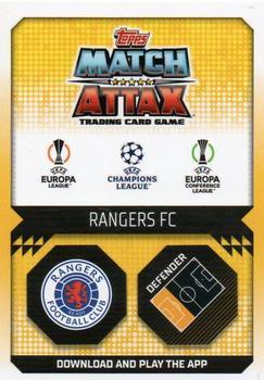 2022-23 Topps Match Attax UEFA Champions League & UEFA Europa League Extra - Away Kit Crystal #AK 27 Borna Barišić Back