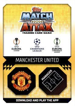 2022-23 Topps Match Attax UEFA Champions League & UEFA Europa League Extra - Manager Crystal #MAN 5 Erik ten Hag Back